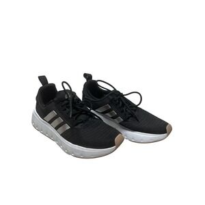 Adidas Bounce Running Shoes Womens Size 7 Black Mesh‎ Athletic Sneakers IG0560
